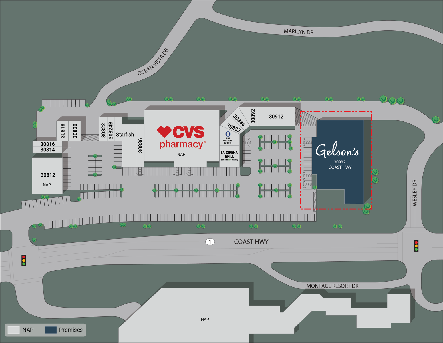 30922 Coast Hwy - Site Plan