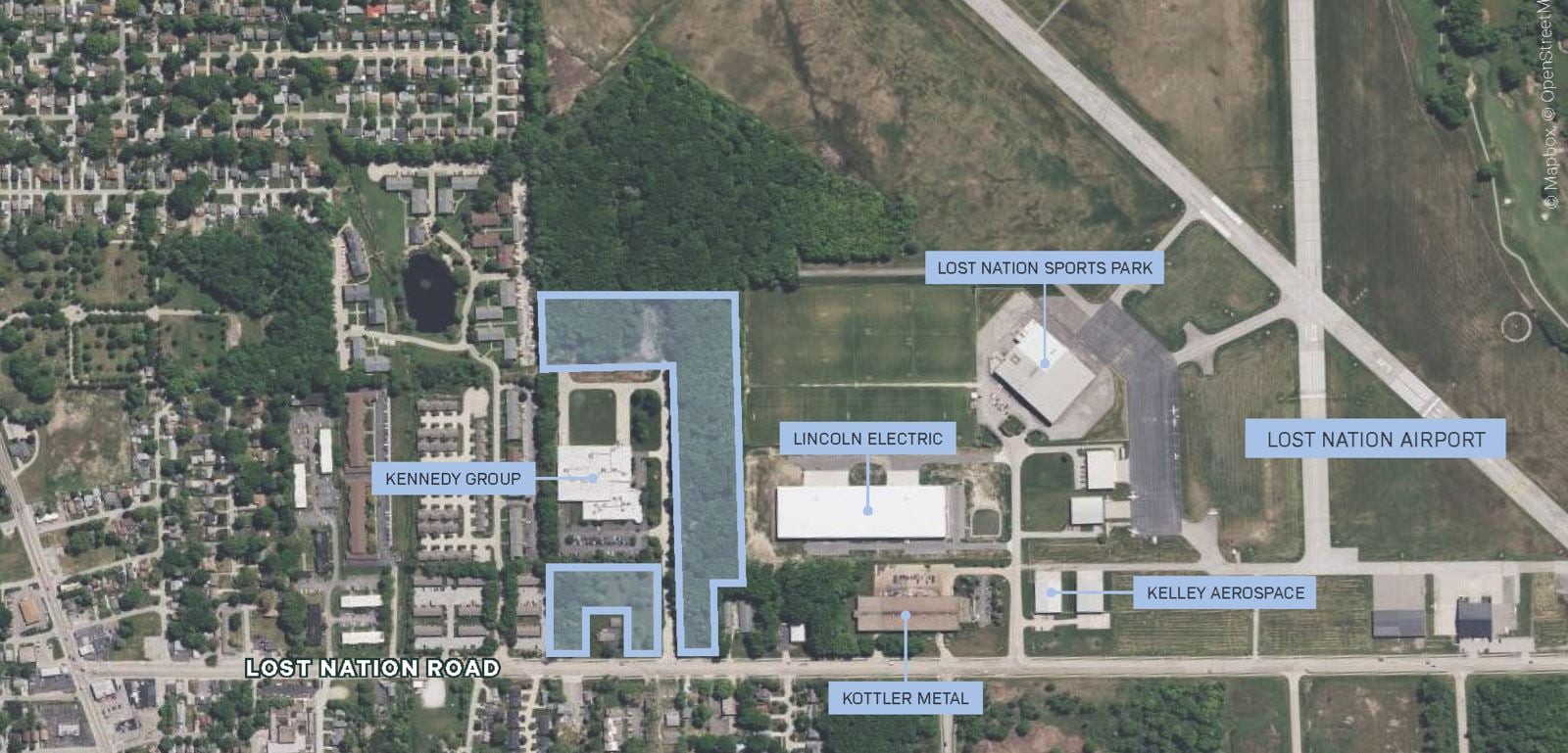 Overview - Kennedy Business Park - Kennedy Industrial Parkway, Willoughby