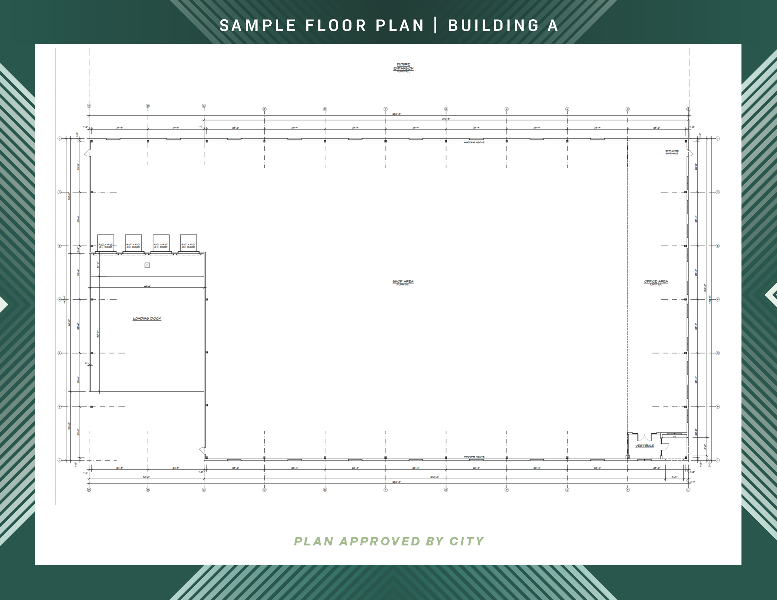Sample Floor Plan, Building A - Kennedy Business Park, Willoughby