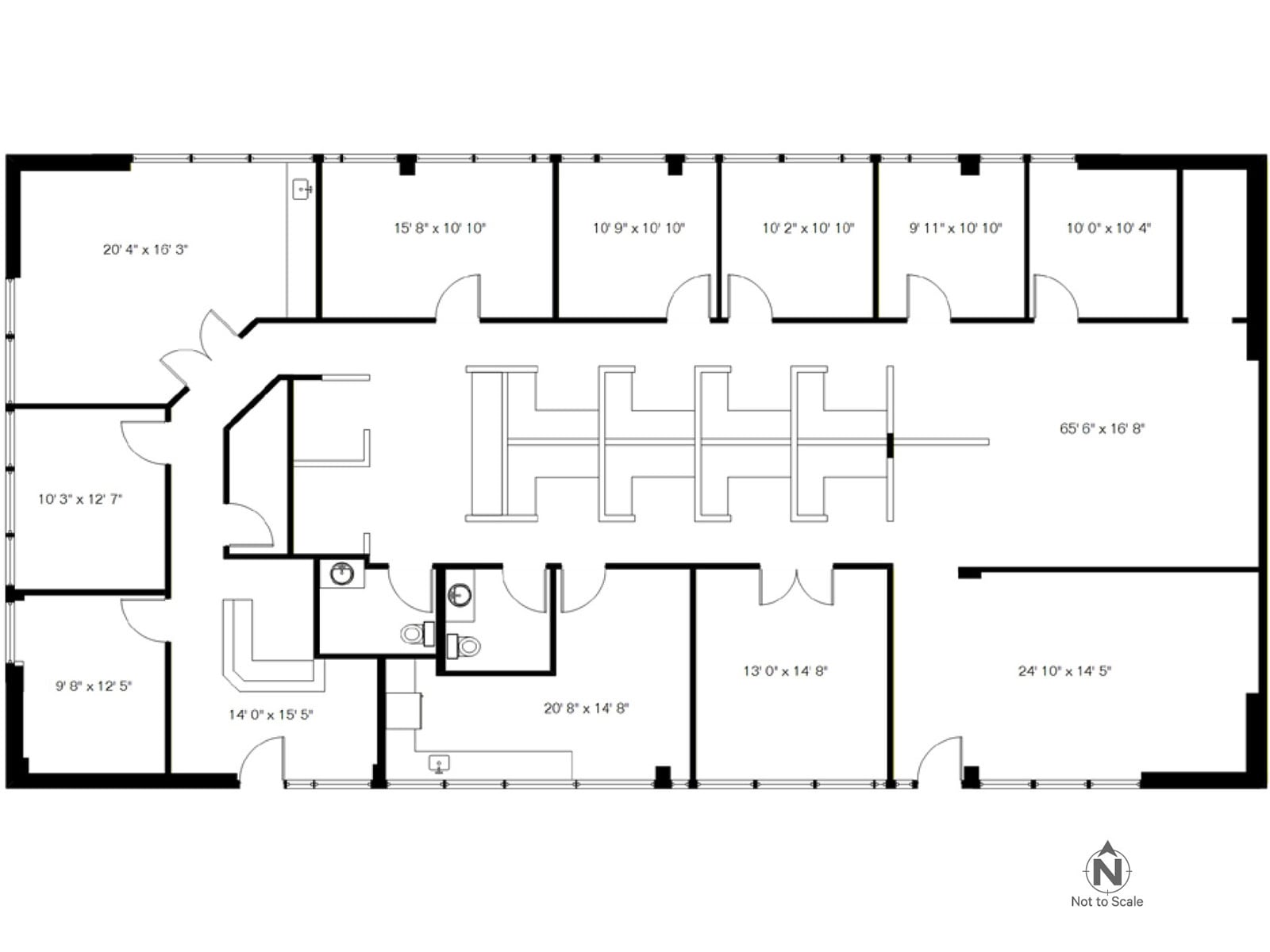 Oracle at the River - Ste 210-Floor Plan