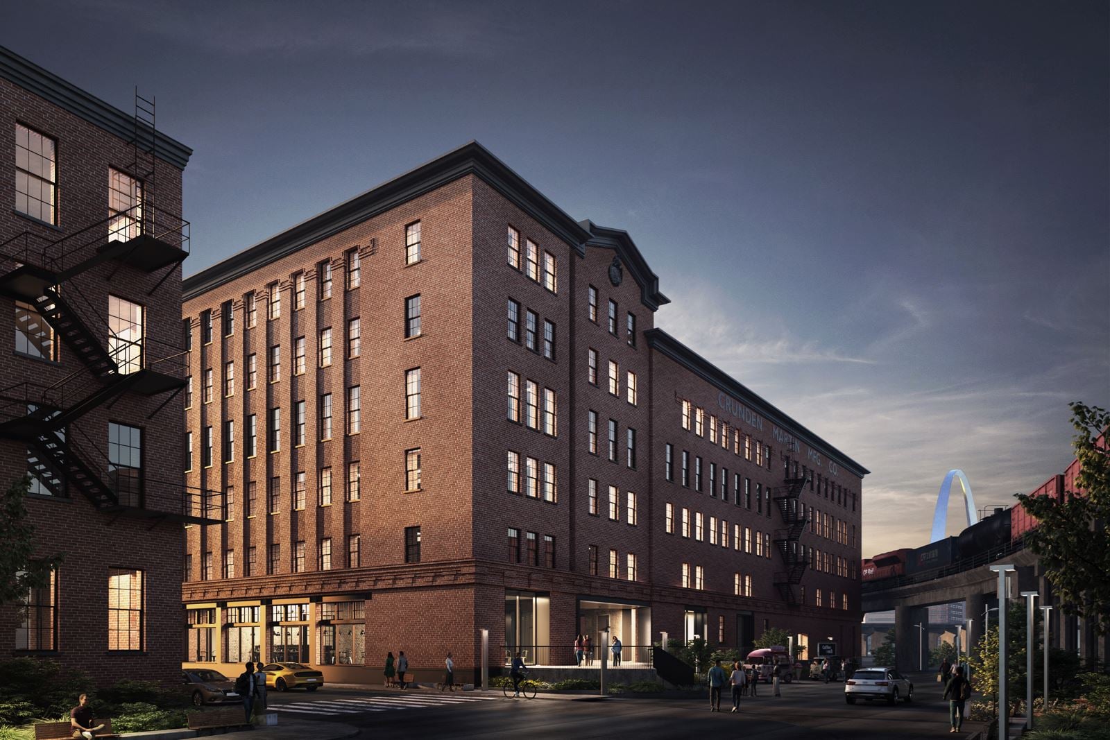 Night Outside of CM East