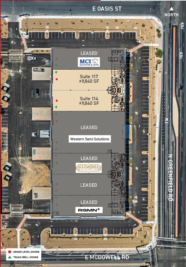 Site Plan for Global Listings