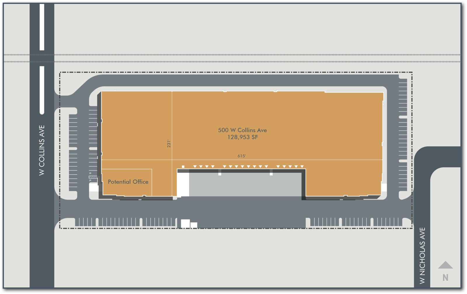 500 Collins_New Development Site Plan
