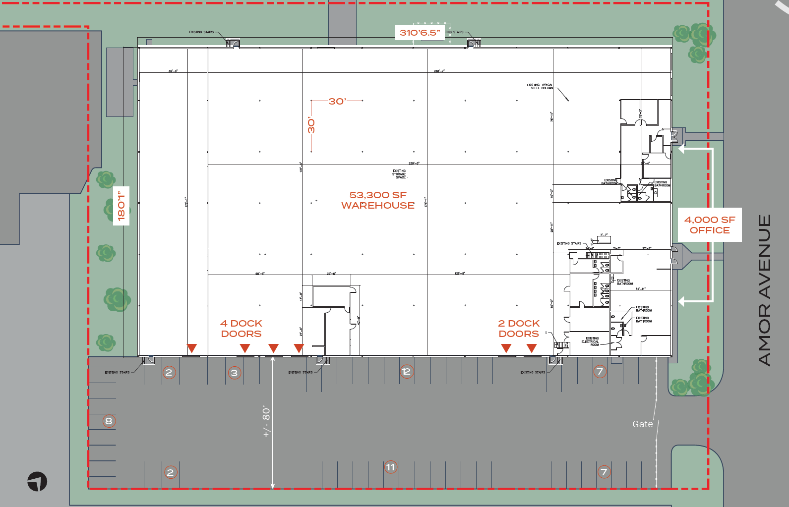 99 Amor Site Plan