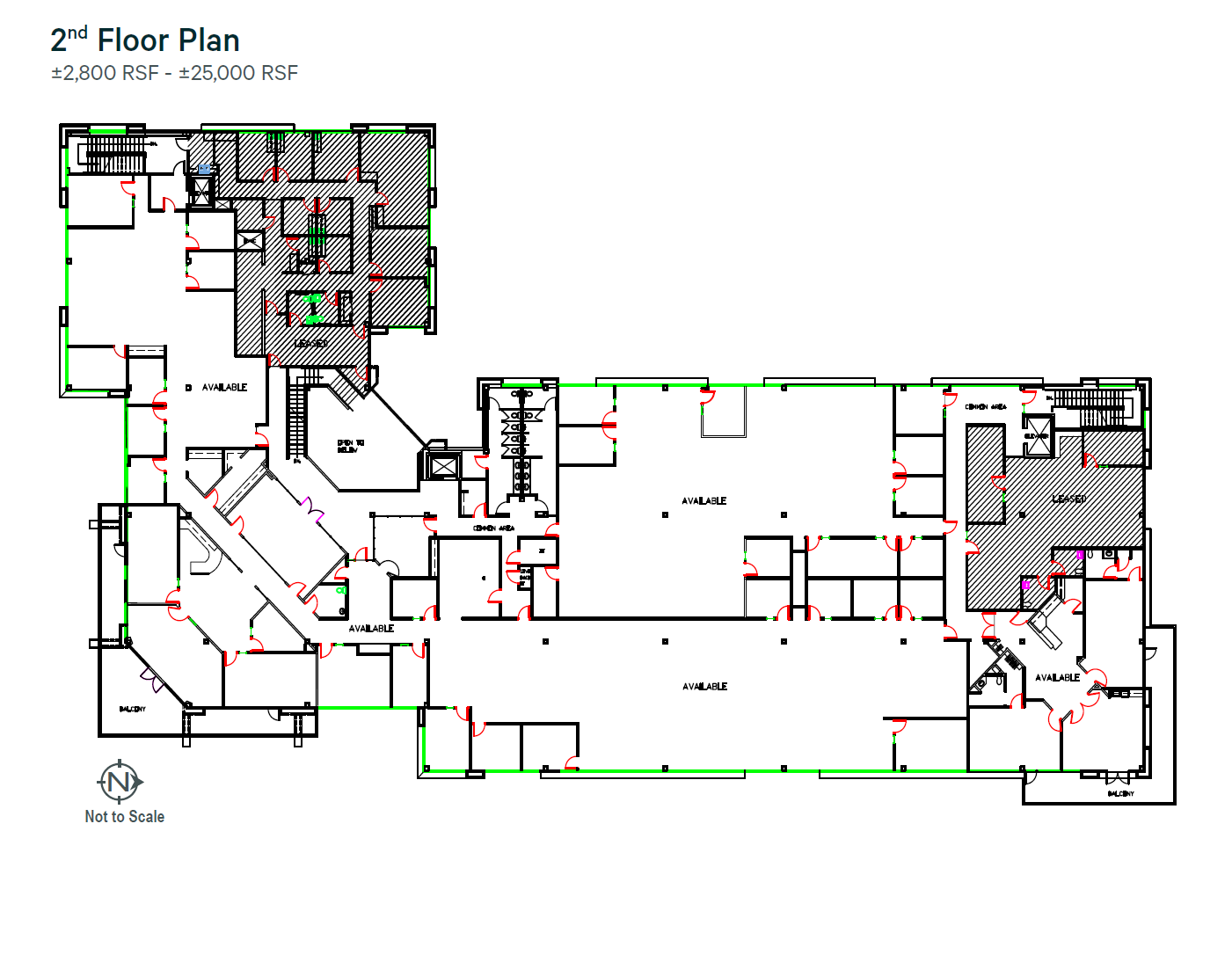 603 N Wilmot_ 2nd Fl plan