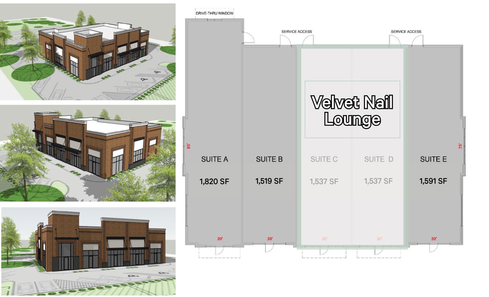 NOR 1300 W Lindsey St - site plan - 02.02.26