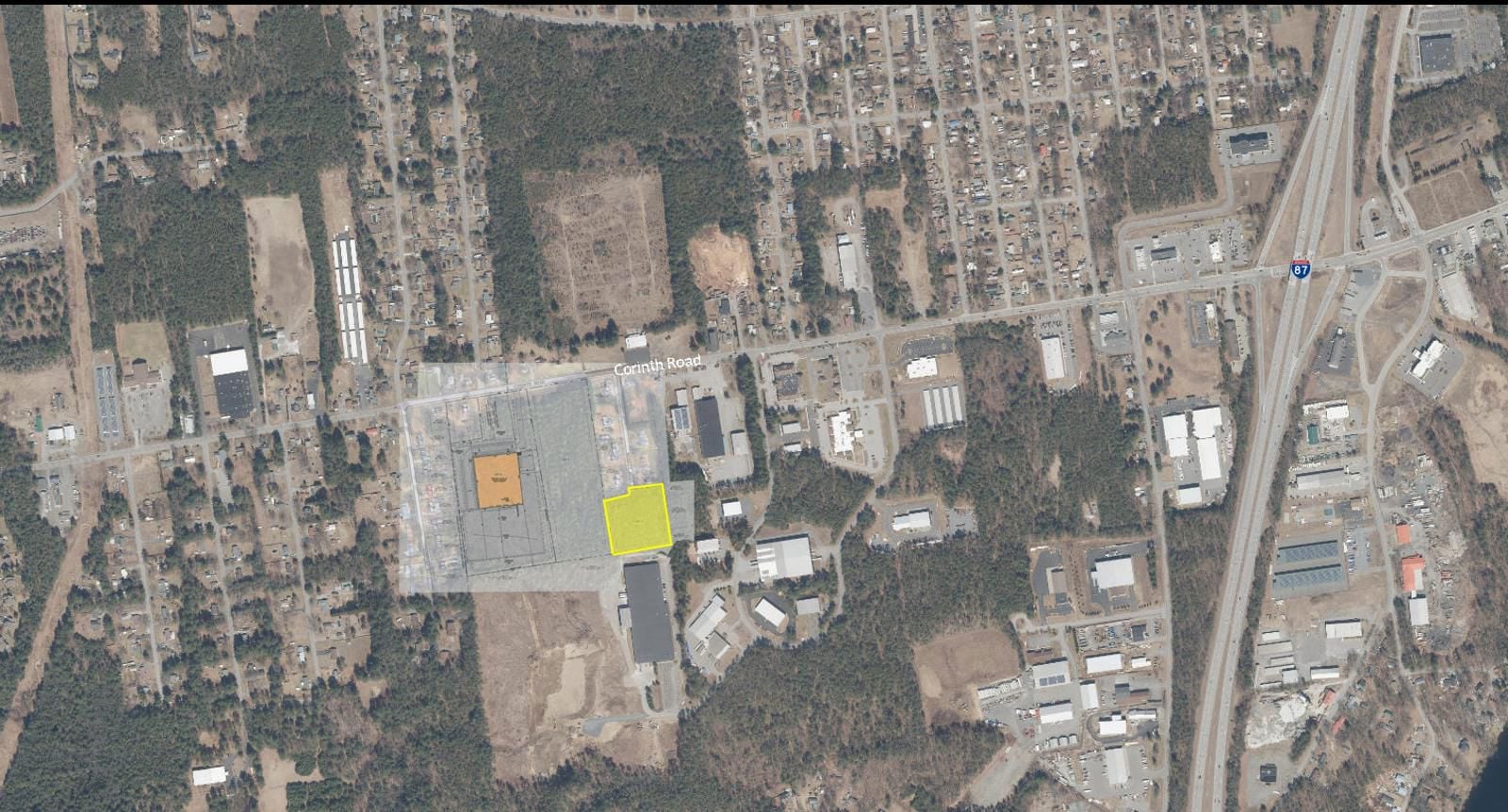 377 Aerial with plan