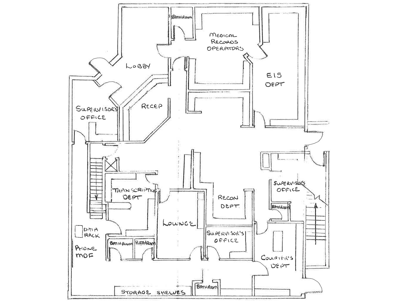6516 E Carondelet - Floor plan