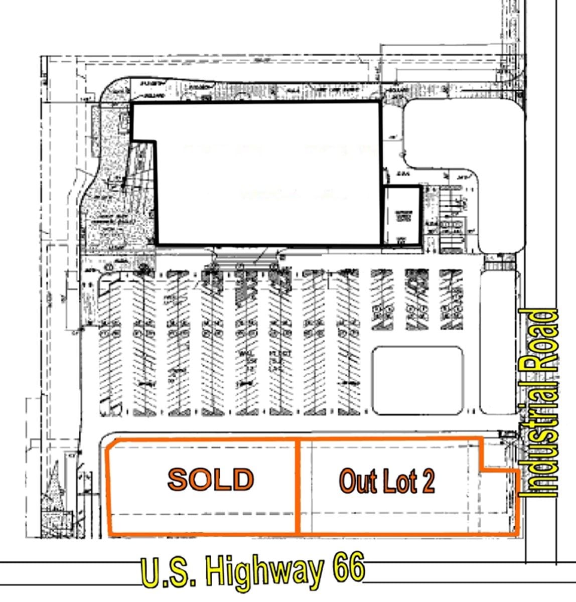 3100 E 1st St - Outlot 2 - Walmart - site plan