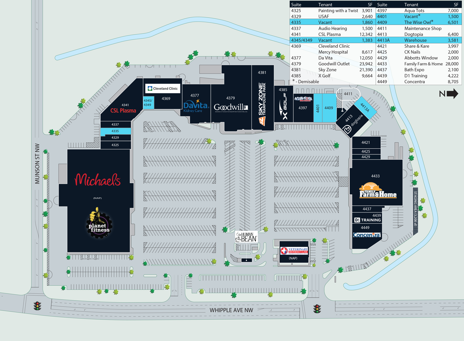 Springbrook Plaza_Site Plan