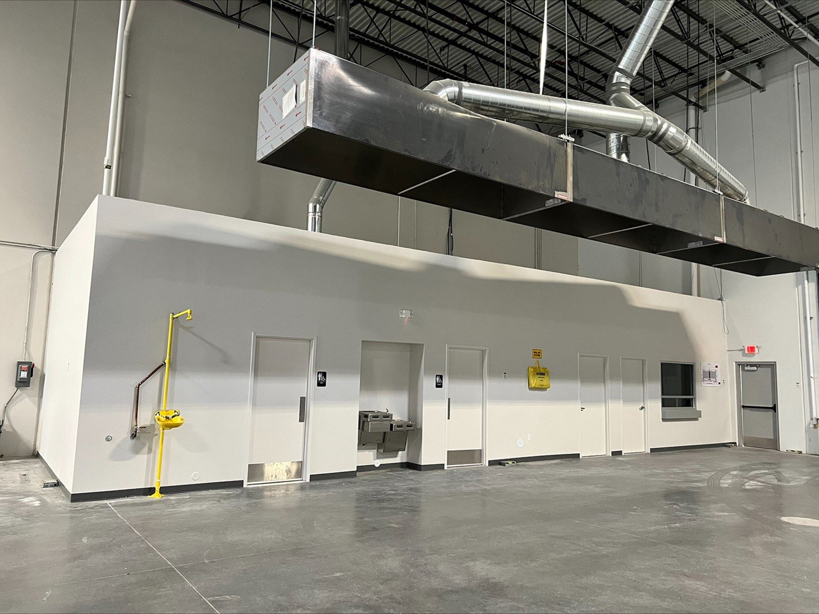 481-A & 481-B Bill Burnett - Shipping & Receiving Office | Restrooms