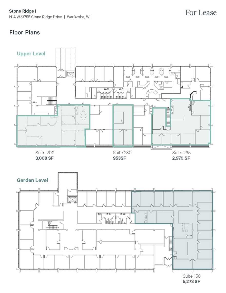 Stone Ridge I - Floor Plans