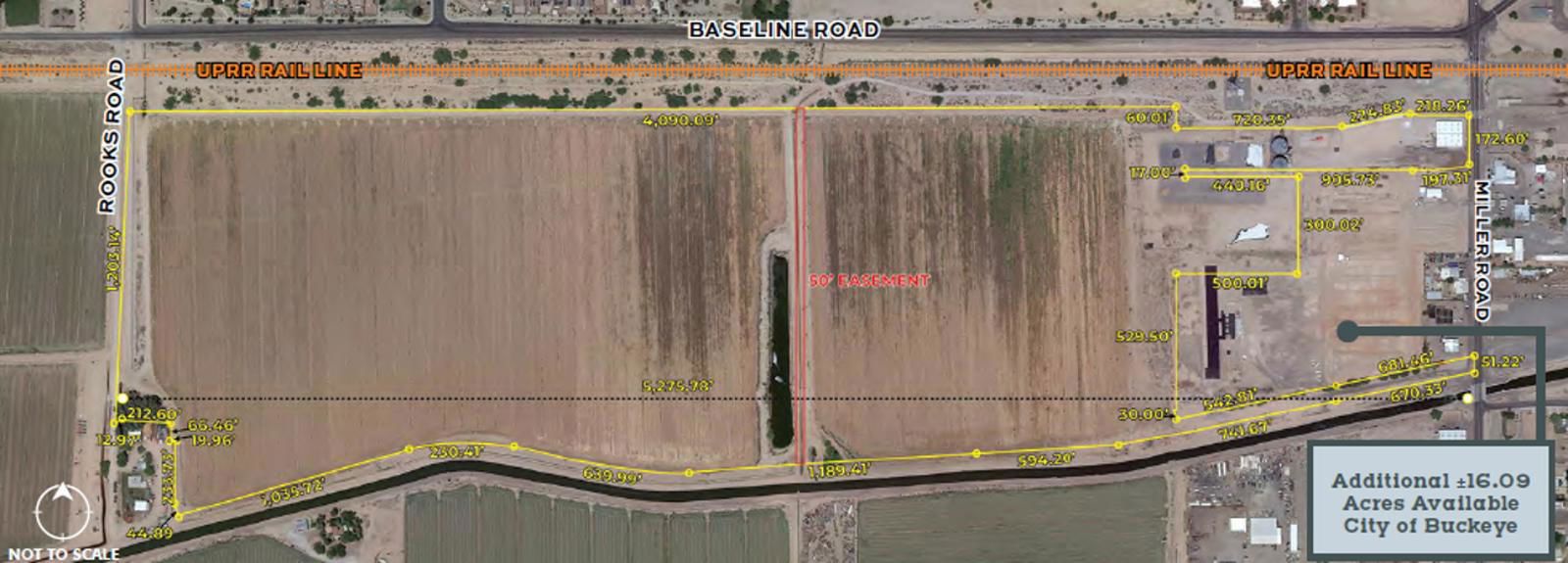 Interstate commerce center at buckeye aerial