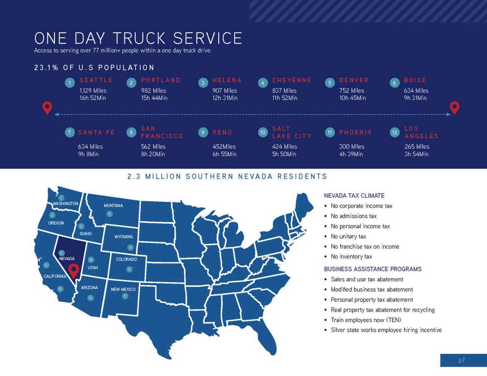 Truck Service Stats