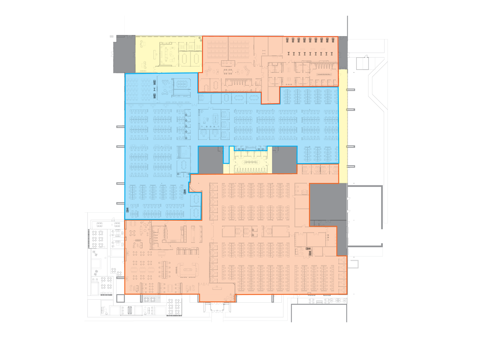 2 suite Floor Outline