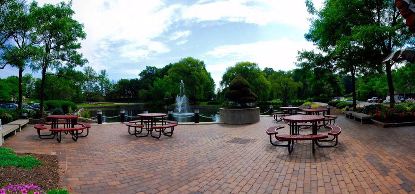 BHP Outdoor seating area