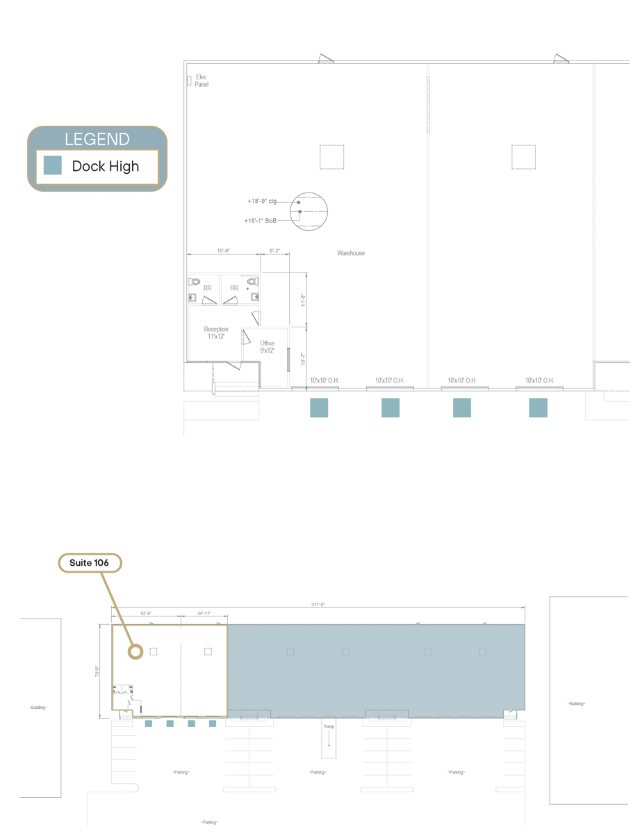 2100 Denton - Suite 106 - Floorplan