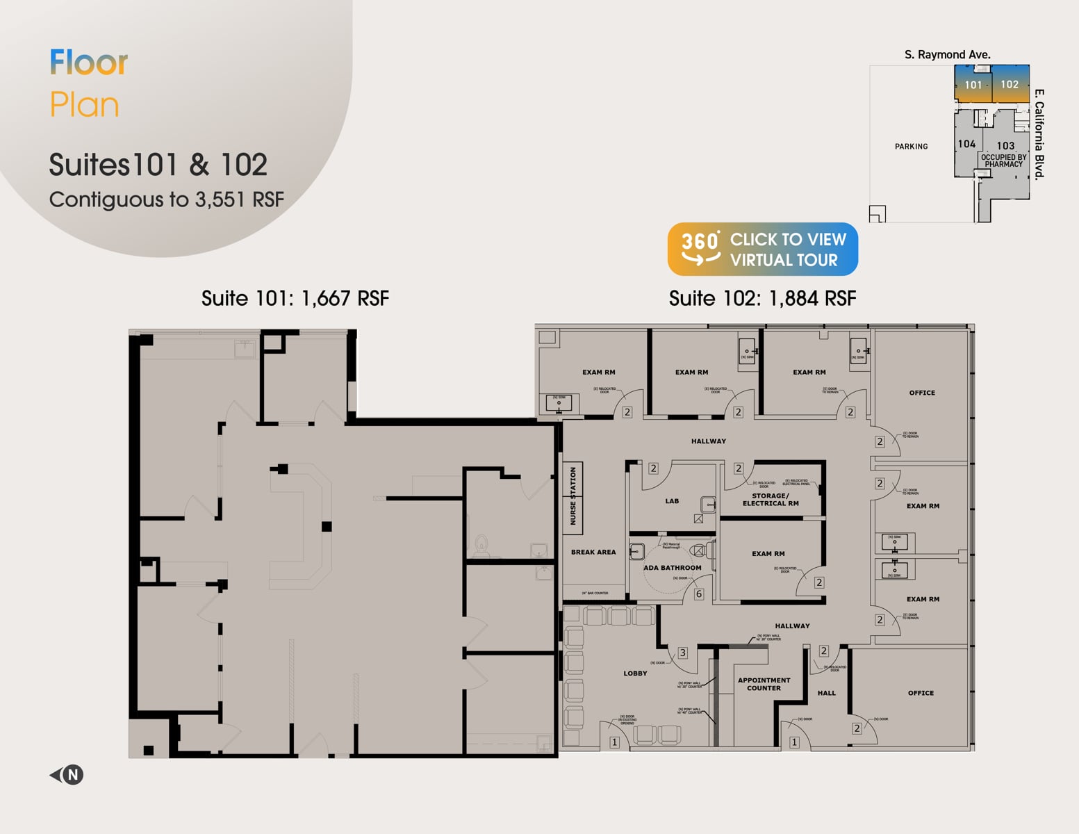 55 E. California Blvd_101_102 Contiguous