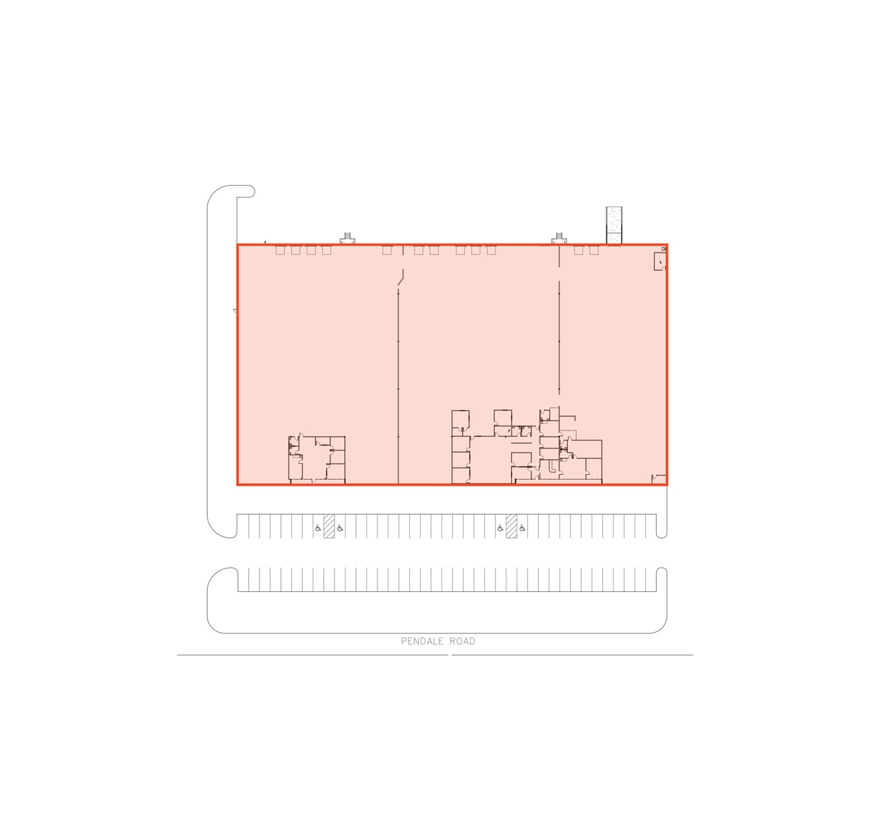 1325 Pendale Road - Site Plan