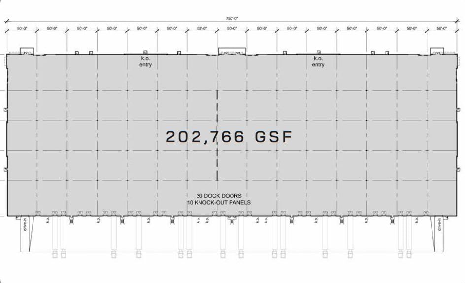Maryland Heights Commerce Center B2 Floor Plan
