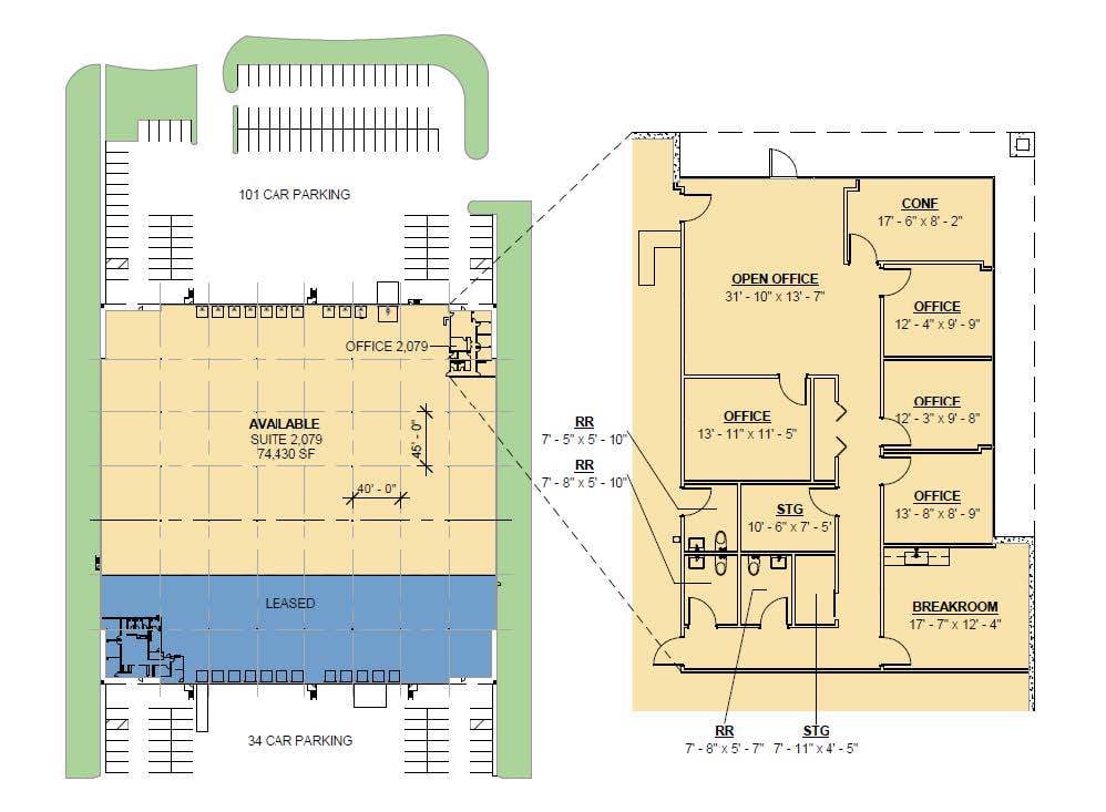 Prologis Industry Park 3 - Floor Plan - UPDATED 02-27-2025