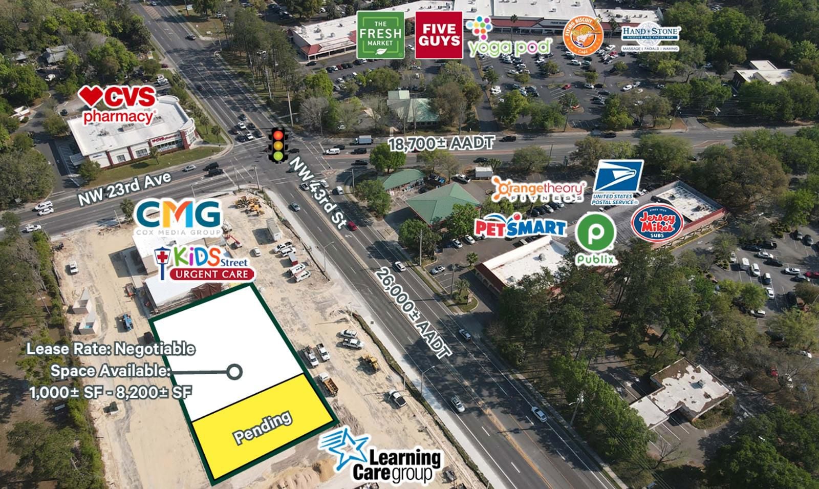 1,000 up to 11,000 SF in Millhopper Development 4315 Northwest 23rd Avenue - Image 1