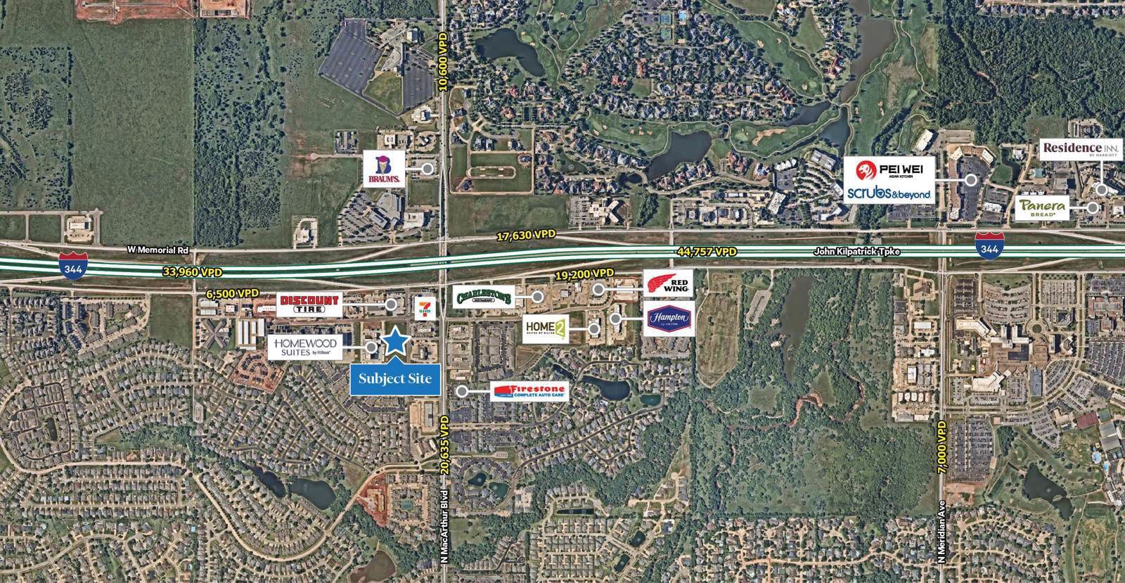 OKC SWC Westlake Memorial Parkway and NW 133rd_aerial