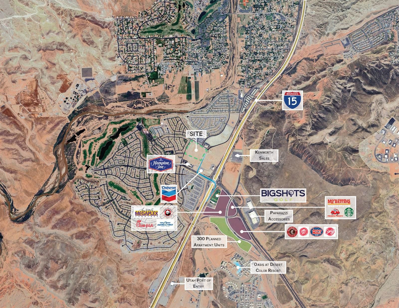 St George_Utah_Amenity Map