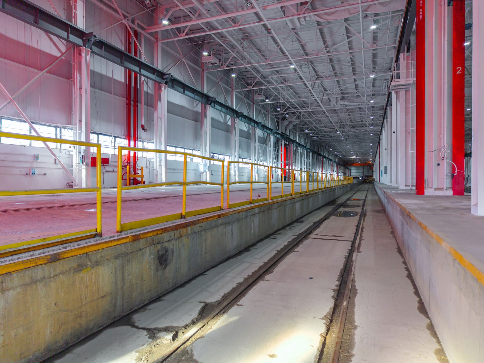 Building H - Interior Rail