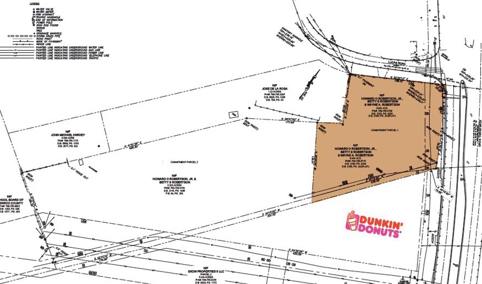 Site Plan with Outline