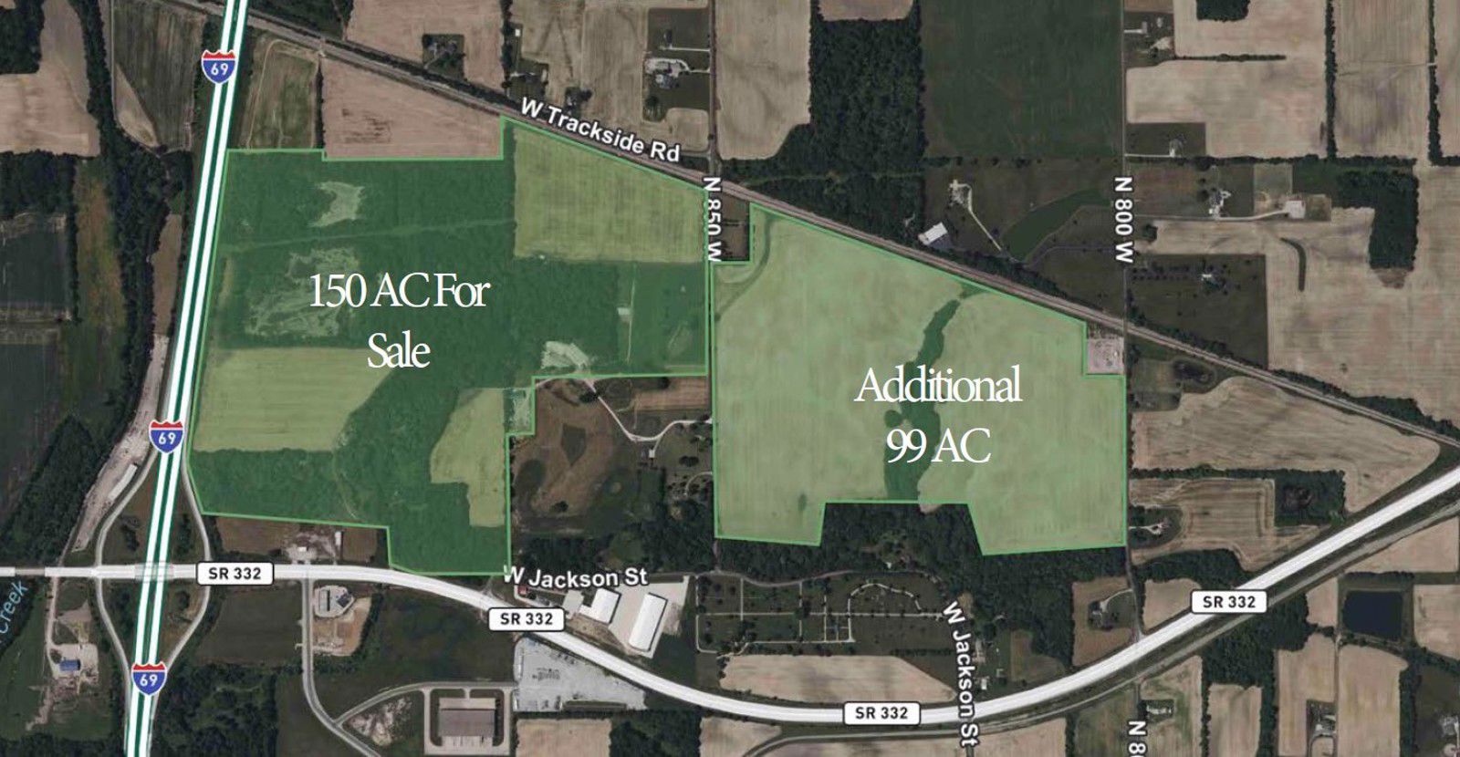 updated Site plan for Acres Muncie Land