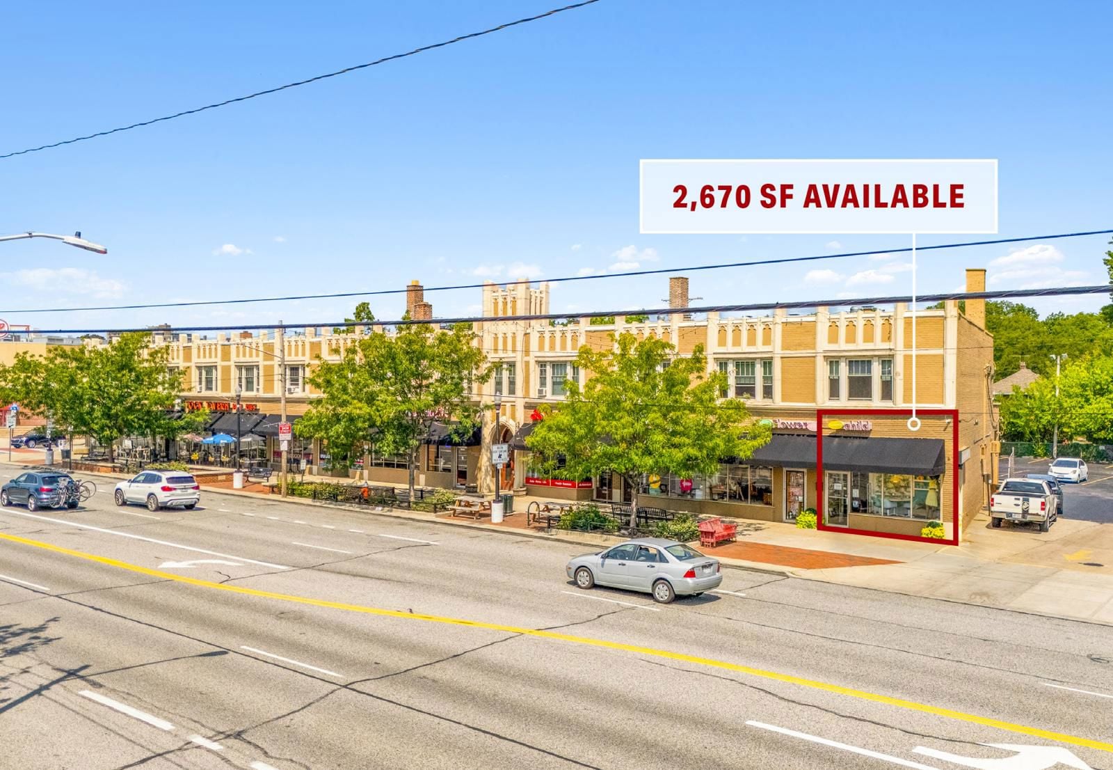 2,670 SF Retail Space Available in Cleveland 11512 Clifton Boulevard - Image 2