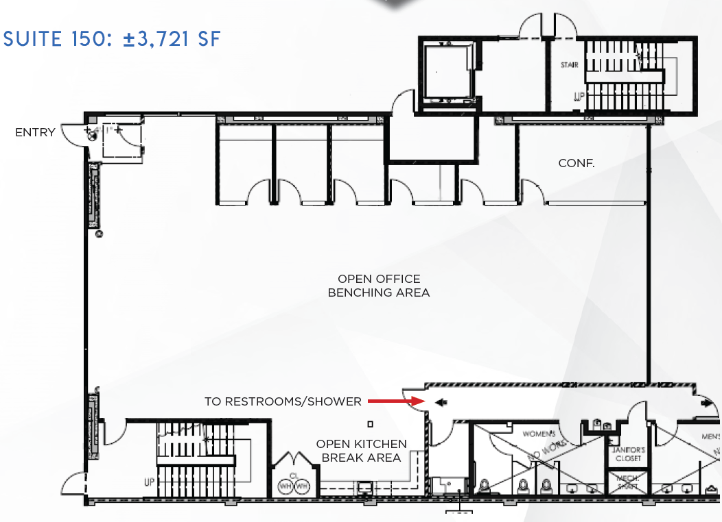 Suite 150 Floorplan