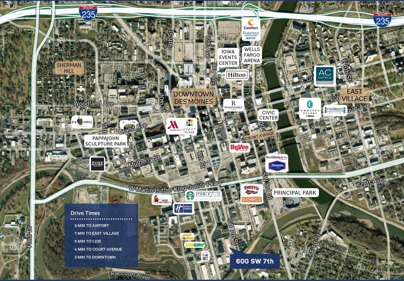 Riverpoint 600 SW 7th St-Map
