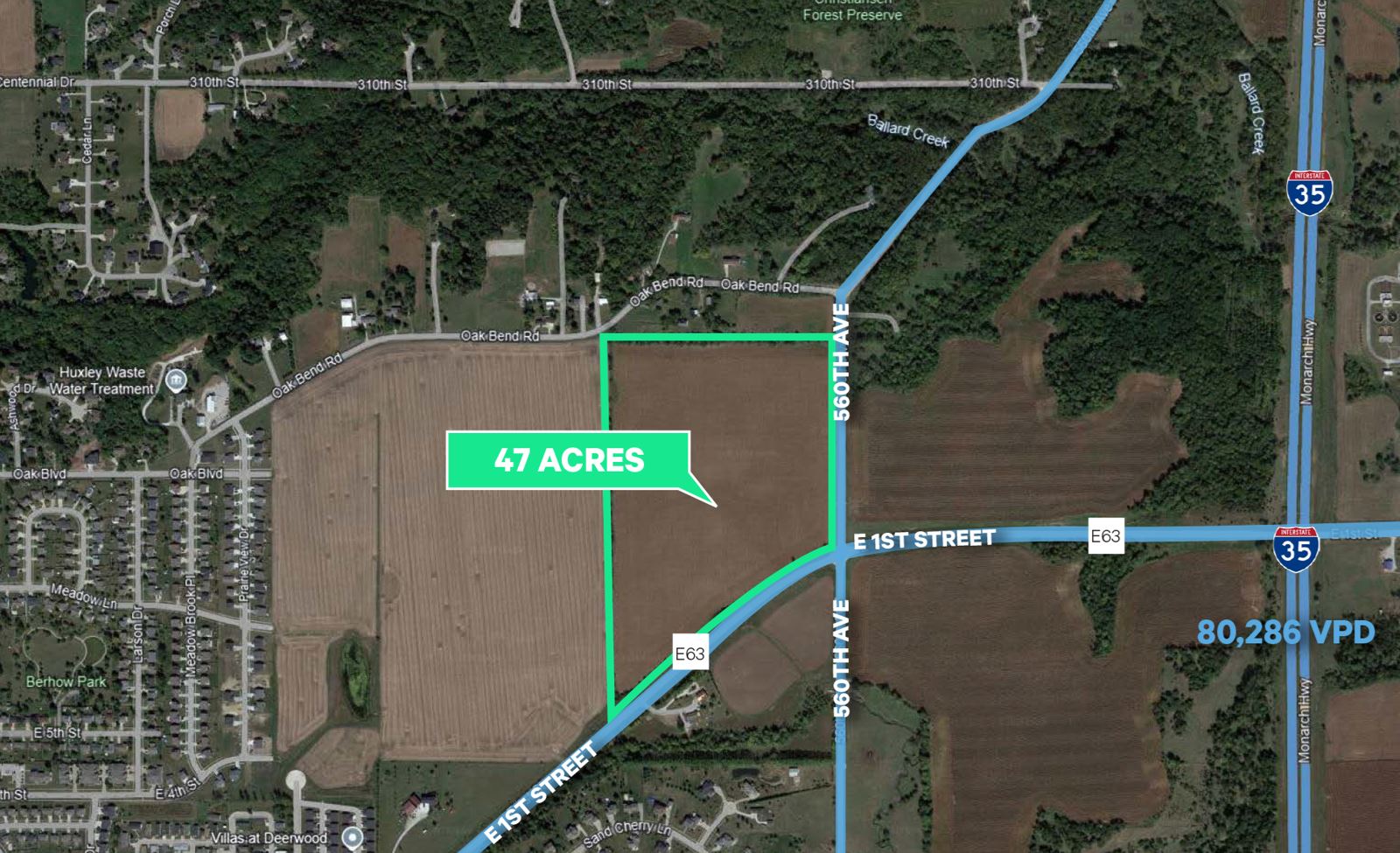 Huxley SMDB Land Parcel-3