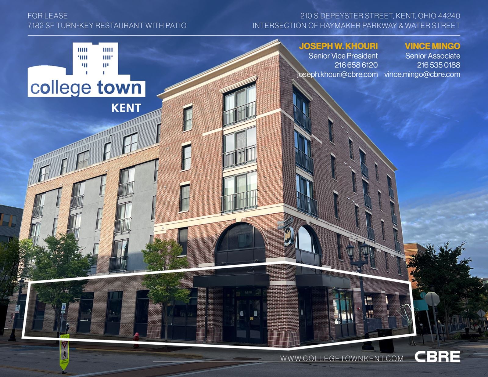 7,182 SF Turn-key Restaurant with Patio 210 South Depeyster Street - Image 1