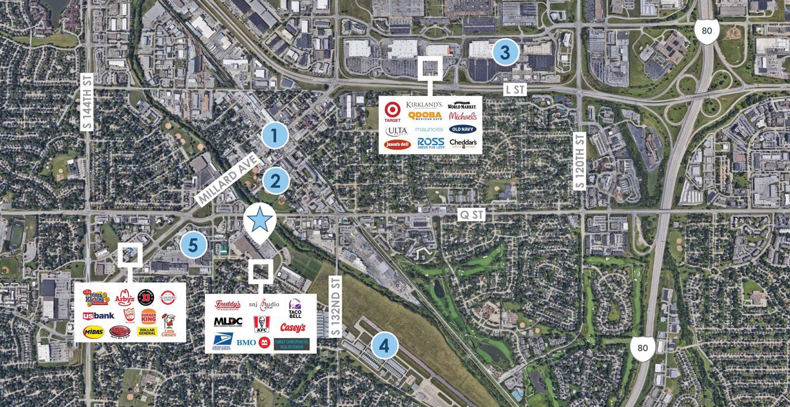 Deerfield Place Retail Space for Lease 5208 South 136th Street - Image 20