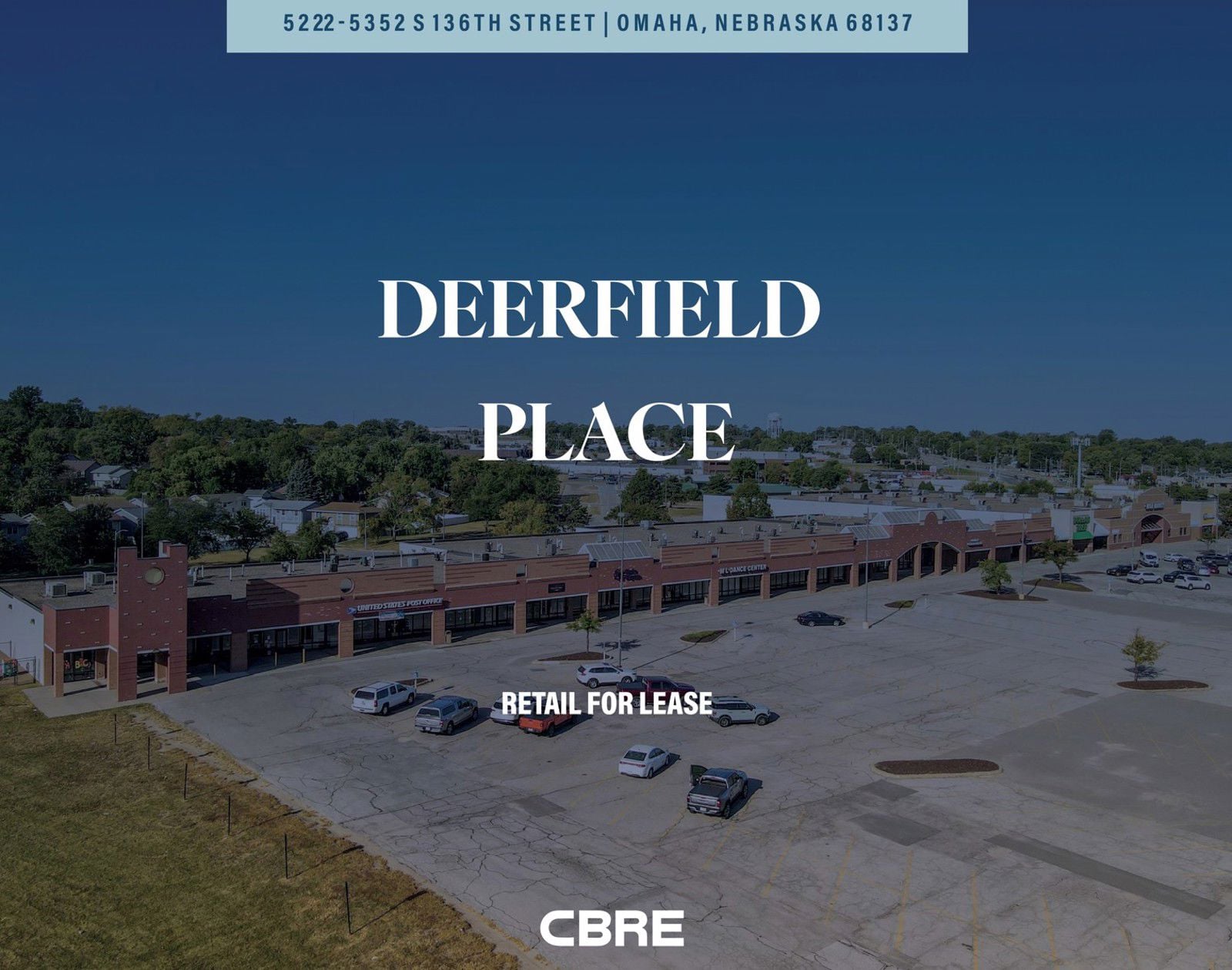 Deerfield Place Retail Space for Lease 5208 South 136th Street - Image 2