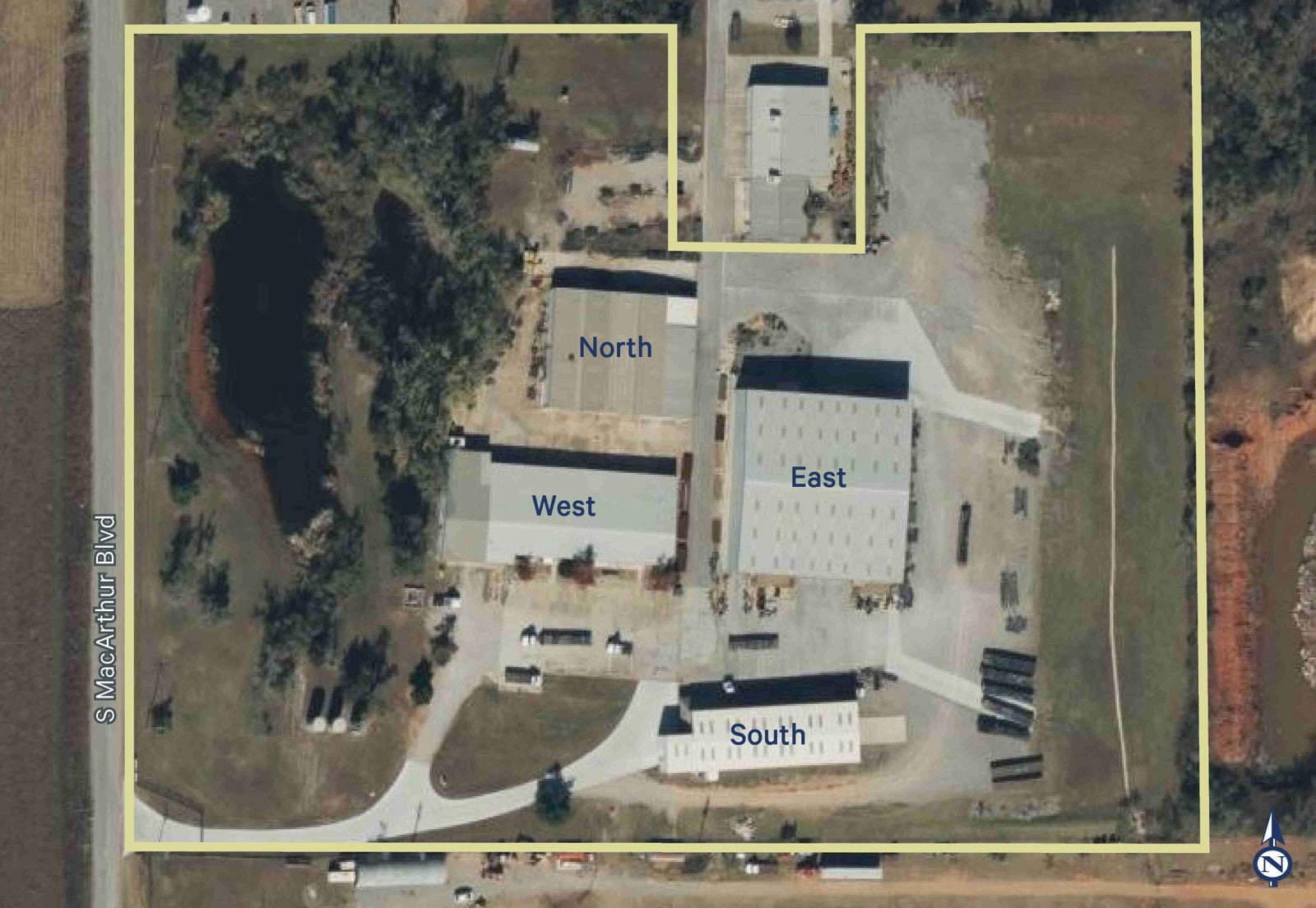 13800 S MacArthur Aerial