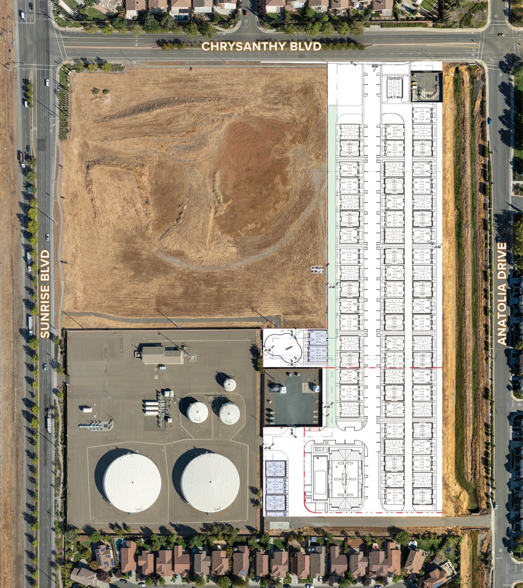 3 Aerial Site Plan