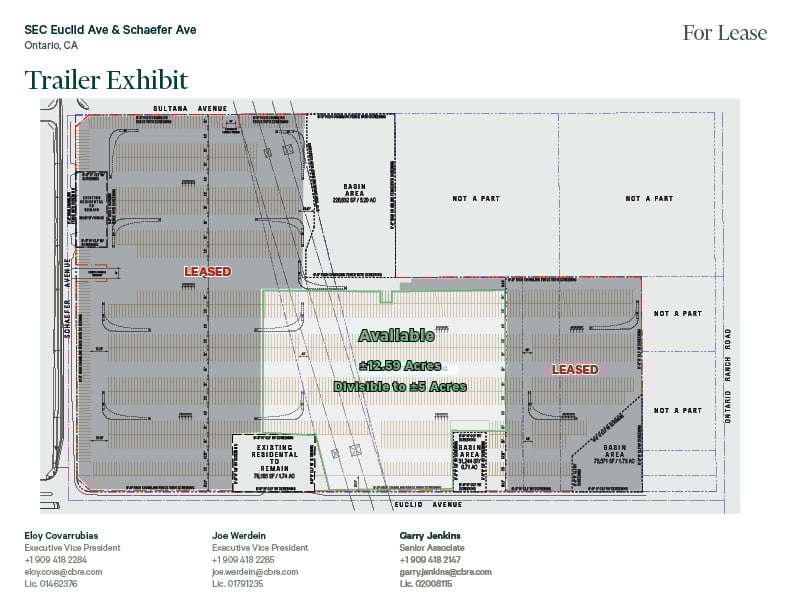 Trailer Exhibit DH Land Lease 12.59 Acres