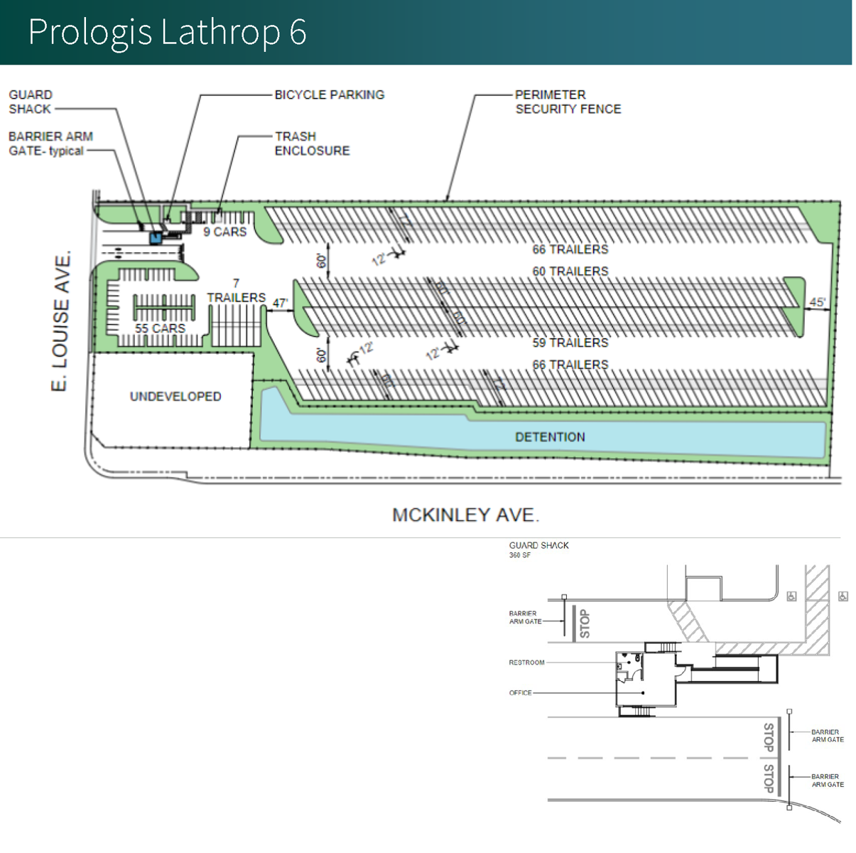 Site Map_1850 Louise Ave, Lathrop