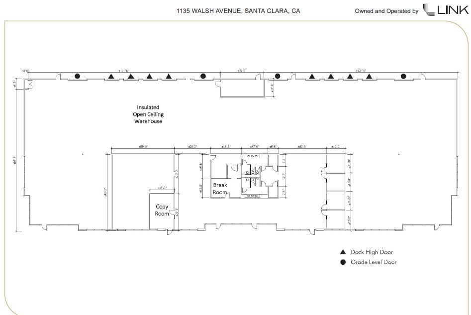 1135 Walsh Floor Plan