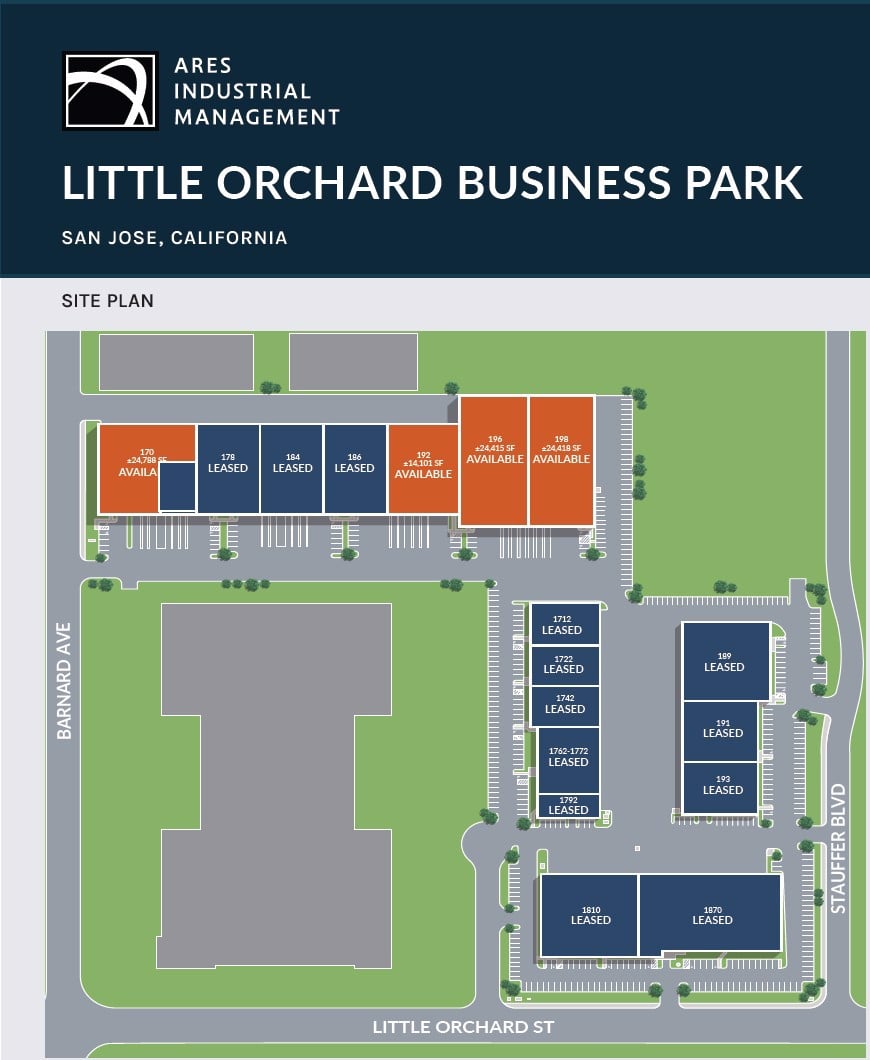 Little Orchard Business Park Site Plan