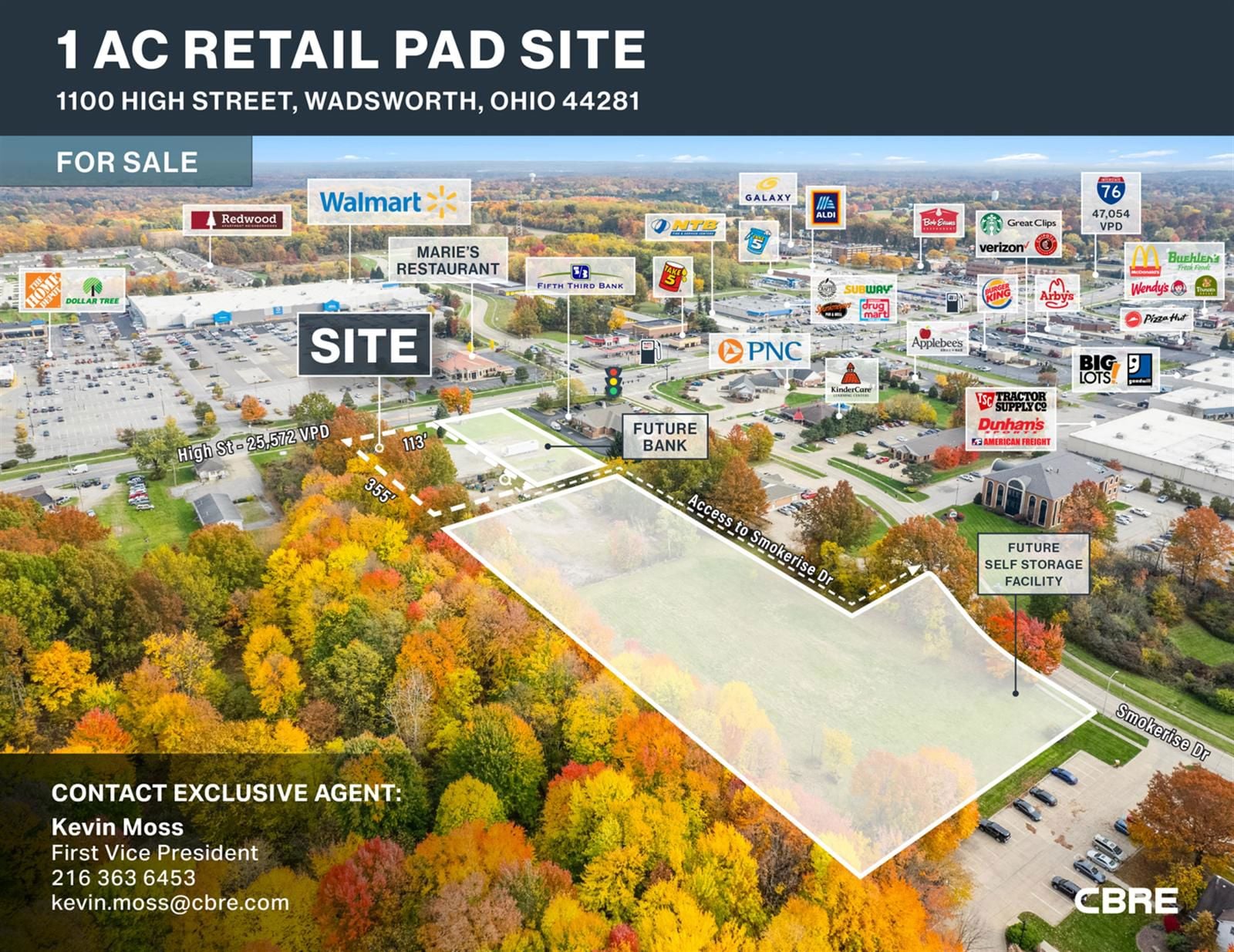 1 Acre Retail Pad  1100 High Street - Image 1