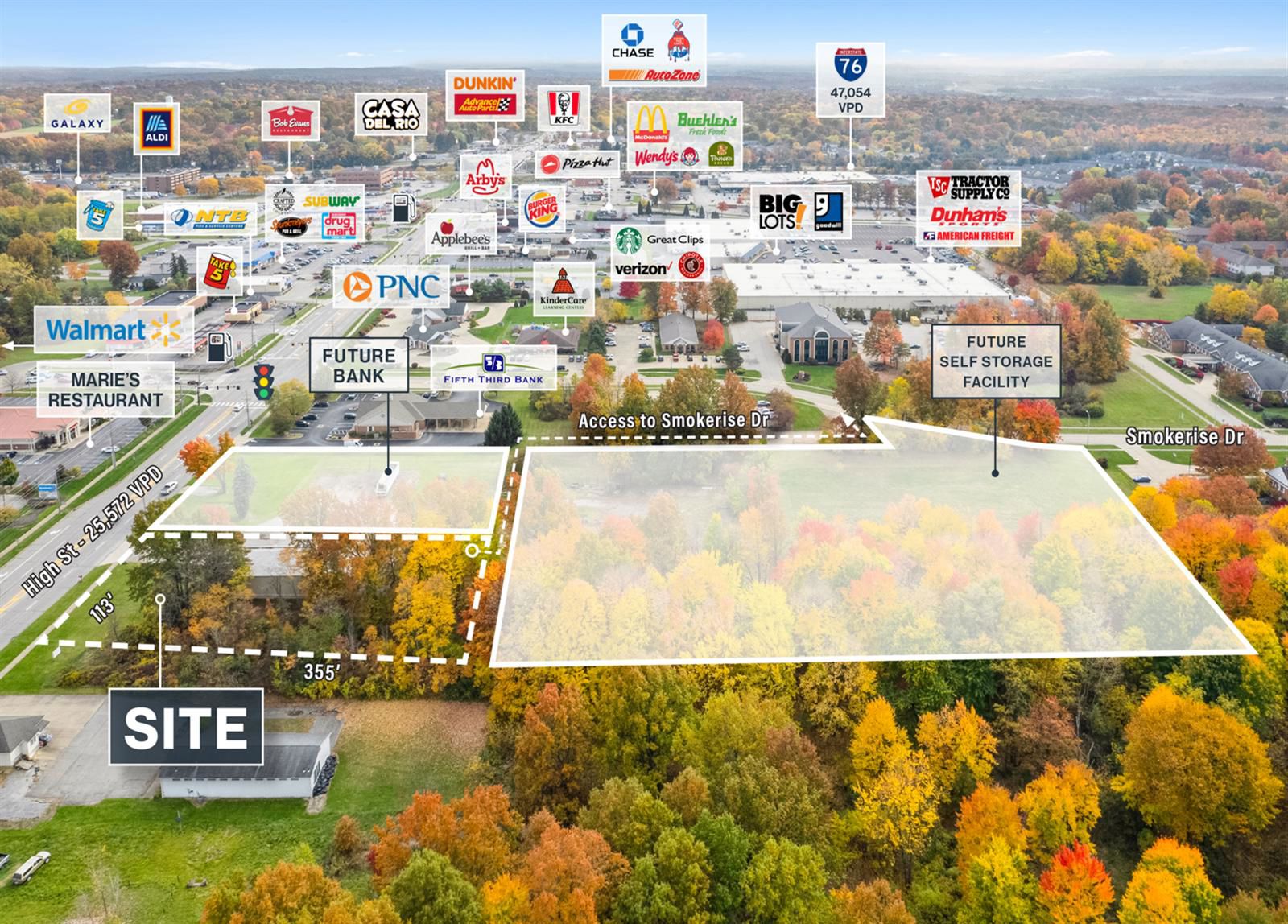 1 Acre Retail Pad  1100 High Street - Image 3