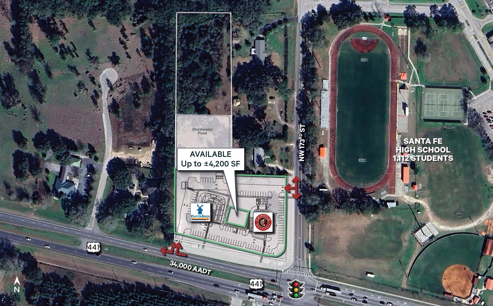 Site Plan - Alachua US Hwy 441 & 173rd_v3