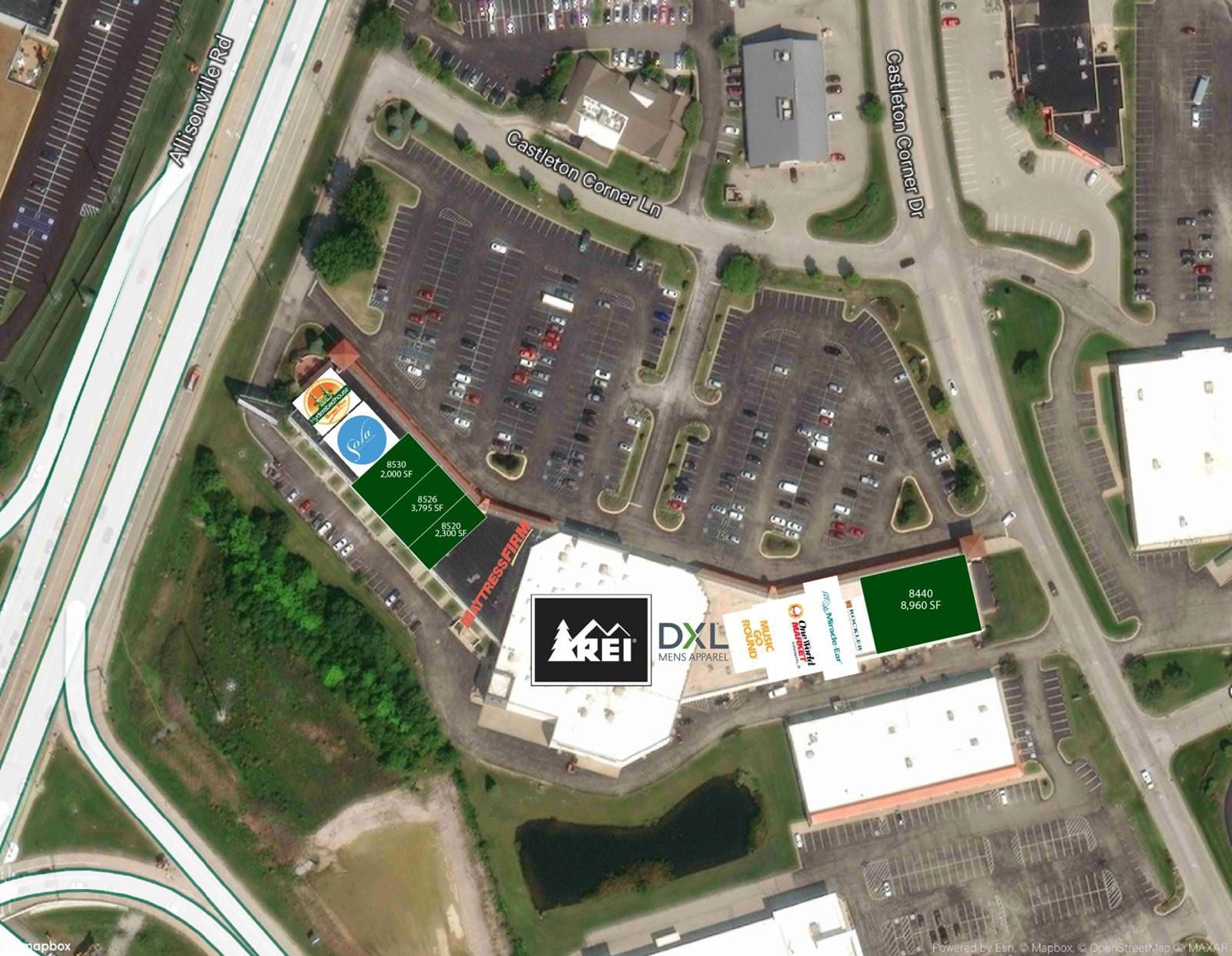 Castleton Square Site Plan 2026