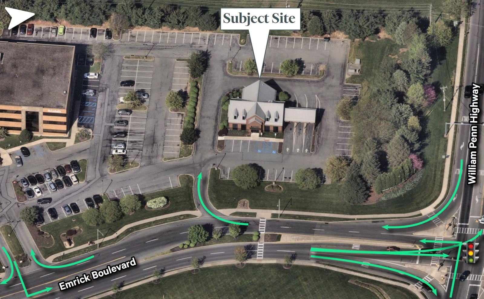 Emrick Blvd Birds Eye