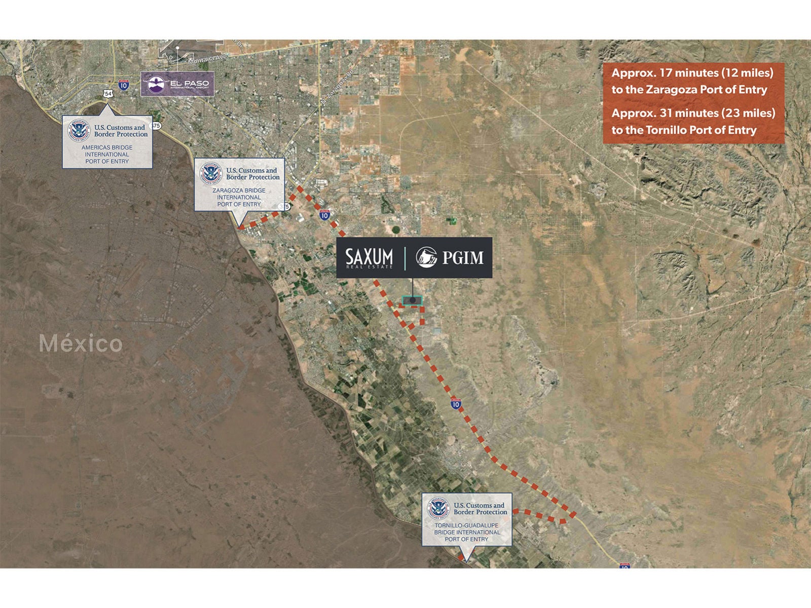Saxum - City Wide Map View (Distances)